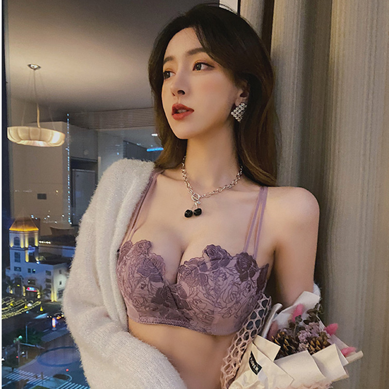 PriyoShee Elegant Lace Support Bra